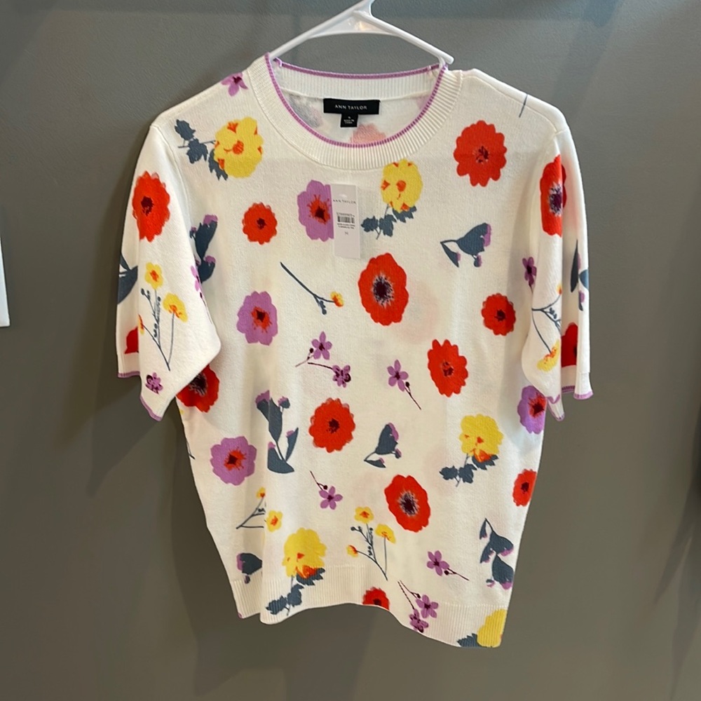 Ann Taylor Knitted Tee